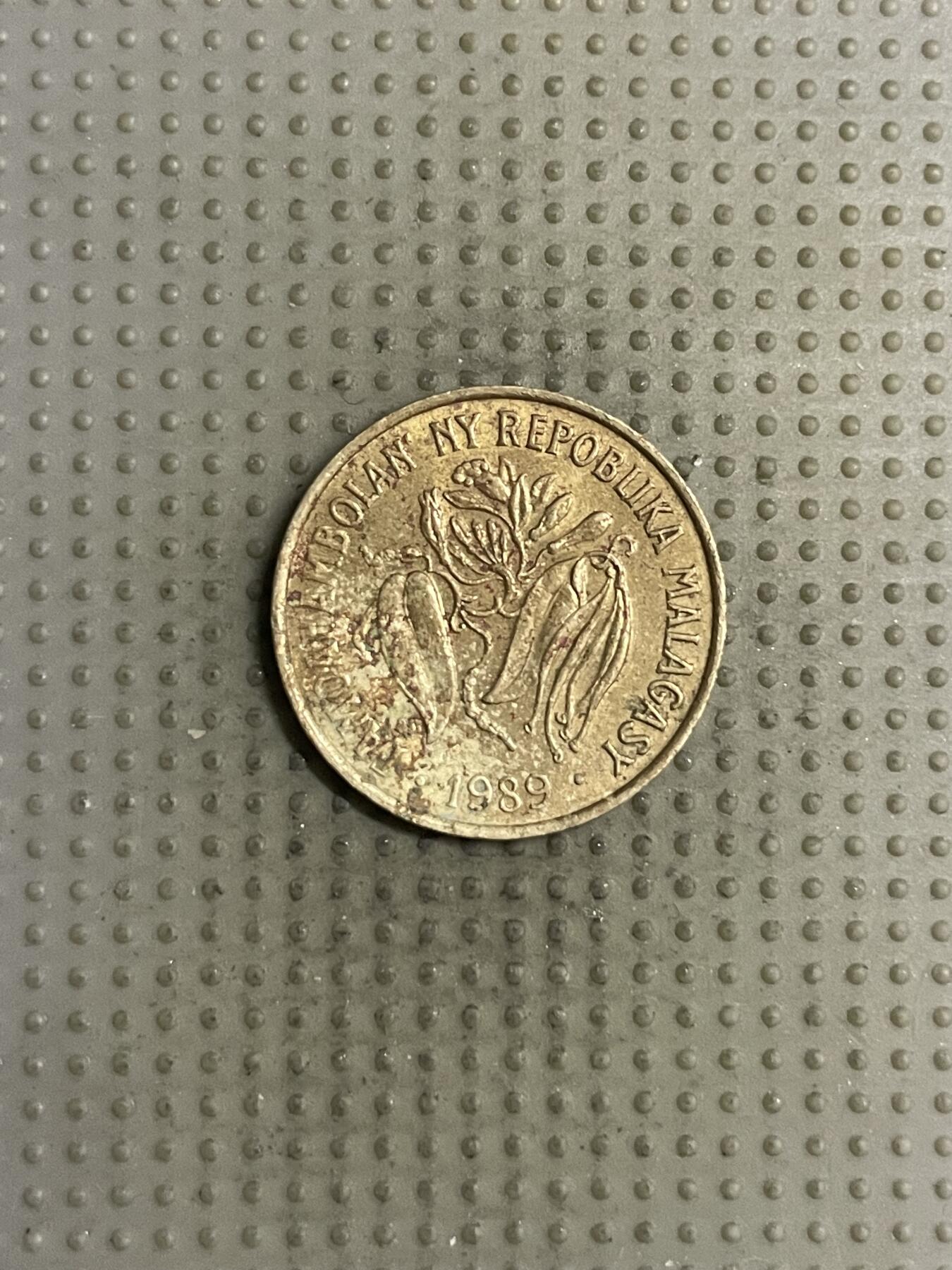 2025年第142场各国散币拍卖（总第142场） 马达加斯加1989年10法郎