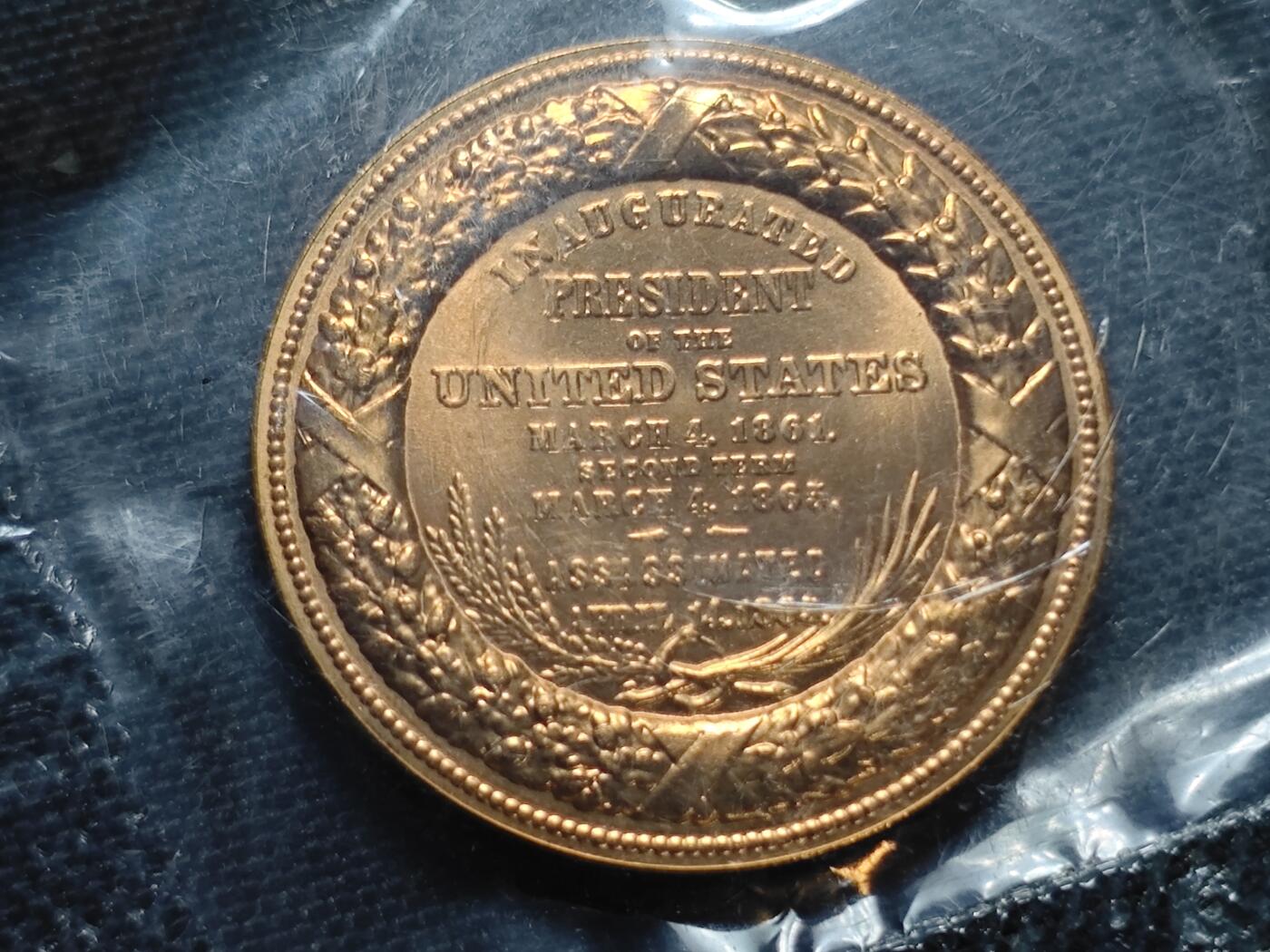 KK钱币收藏小铺 《套币 好品/批量散币专场》  2月预留时间 周末发货 美国 总统纪念章 塑封未开