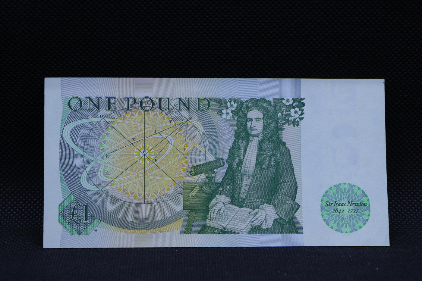 【淘币小摊】限时拍第八百三十四拍  纸币场  满百包邮可预留两周  周一统一发货     英国英格兰银行1镑纸币【有折】