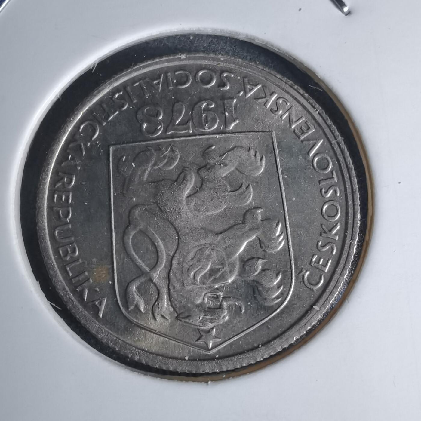 沼泽如烟--第941场 捷克斯洛伐克1978年50赫勒