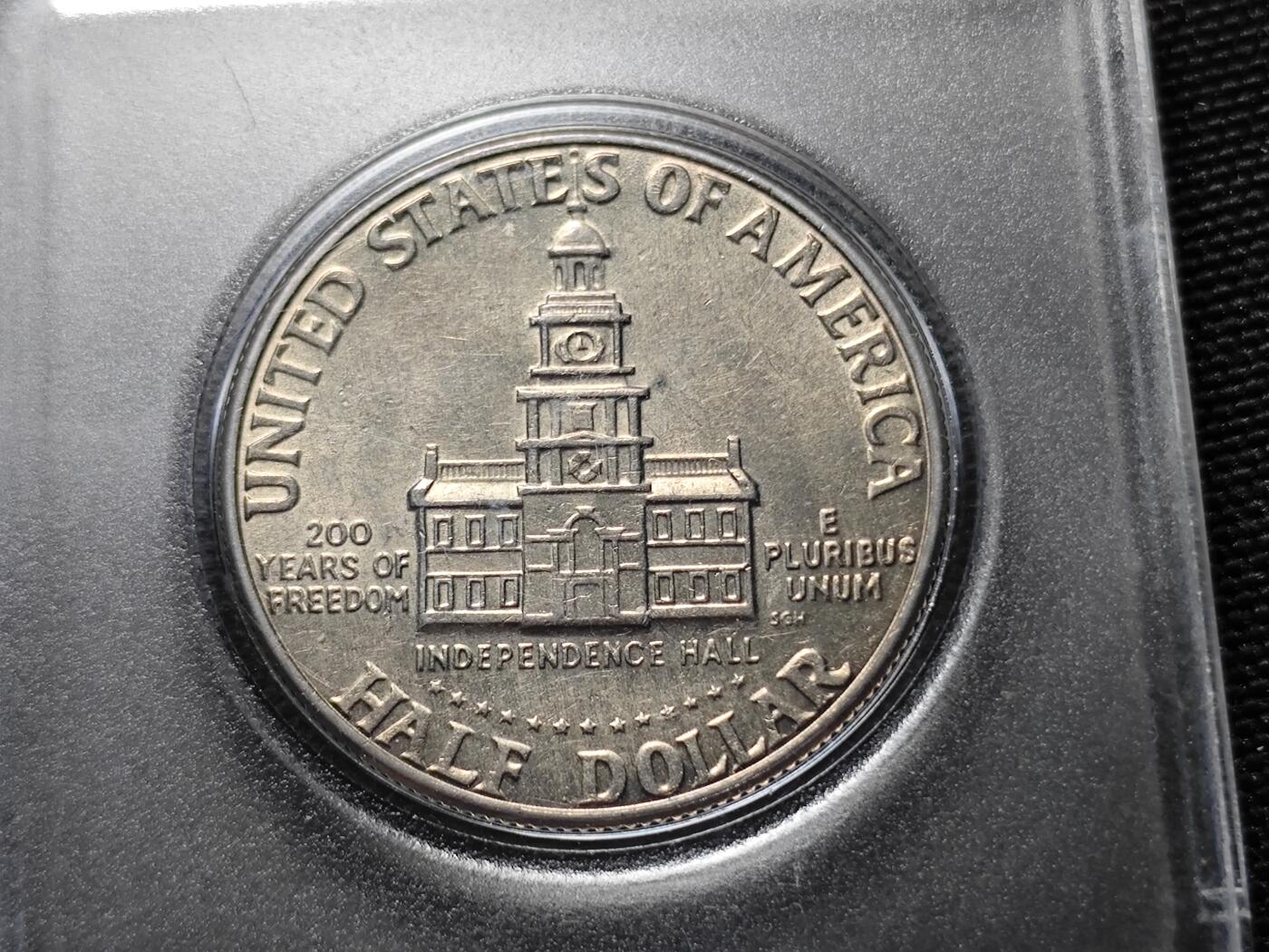 KK钱币收藏小铺 《套币 好品/批量散币专场》  2月预留时间 周末发货  1976美国建国200周年纪念 50分