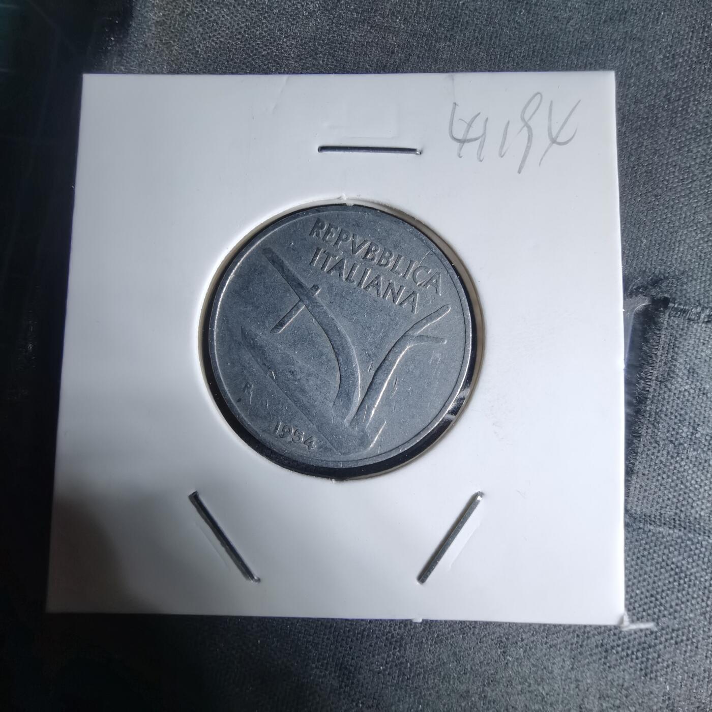 沼泽如烟--第941场 意大利1954年10里拉