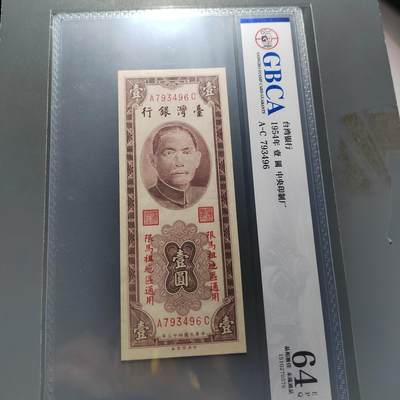 PCAI钱币  20-667  钱币证章小专场 - 中国台湾省壹圆