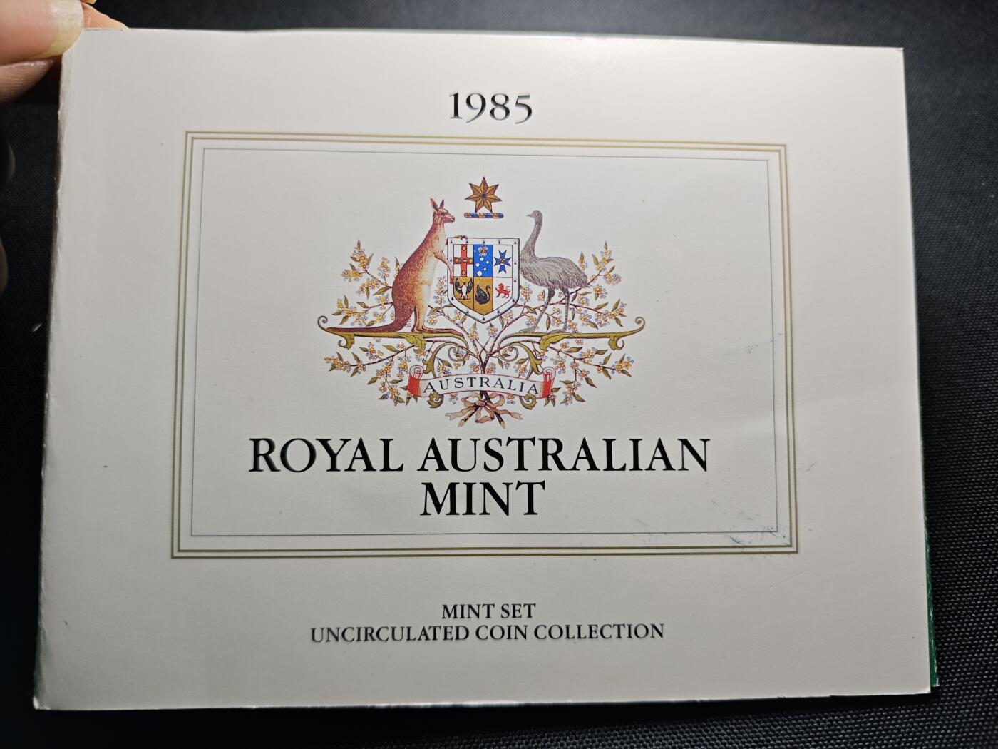 KK钱币收藏小铺 《套币 好品/批量散币专场》  2月预留时间 周末发货  1986澳大利亚大小面值清年一套