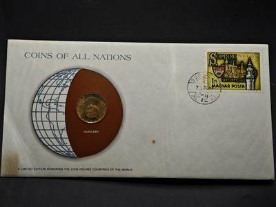 【淘币小摊】实时拍第八百三十三拍   散币场   满百包邮可预留二周 每周一统一发货   - 匈牙利1978年2福林邮币封