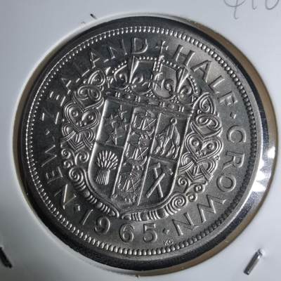 沼泽如烟--第941场 - 新西兰1965年半克朗