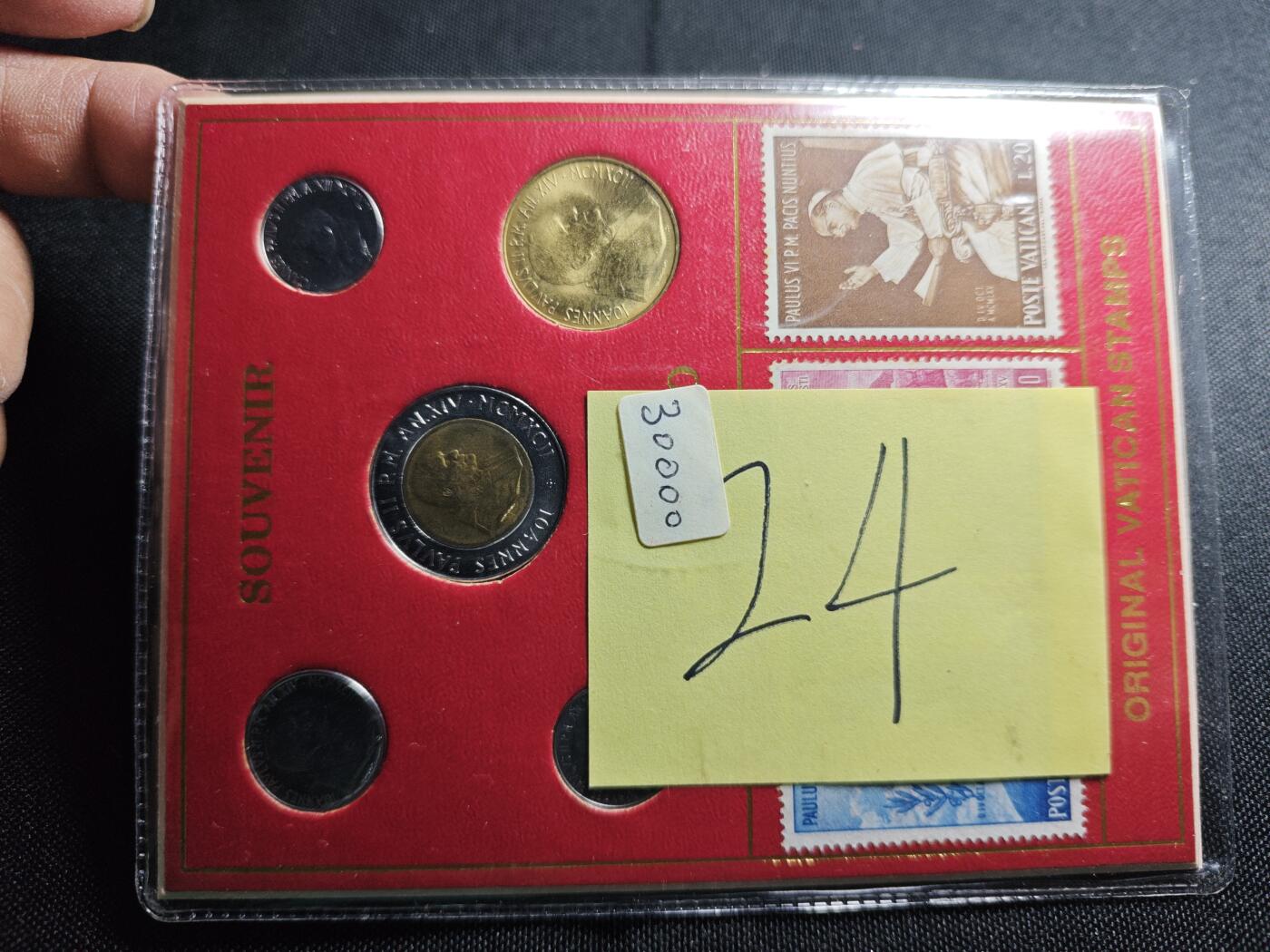 KK钱币收藏小铺 《套币 好品/批量散币专场》  2月预留时间 周末发货  梵蒂冈套币 含双色币