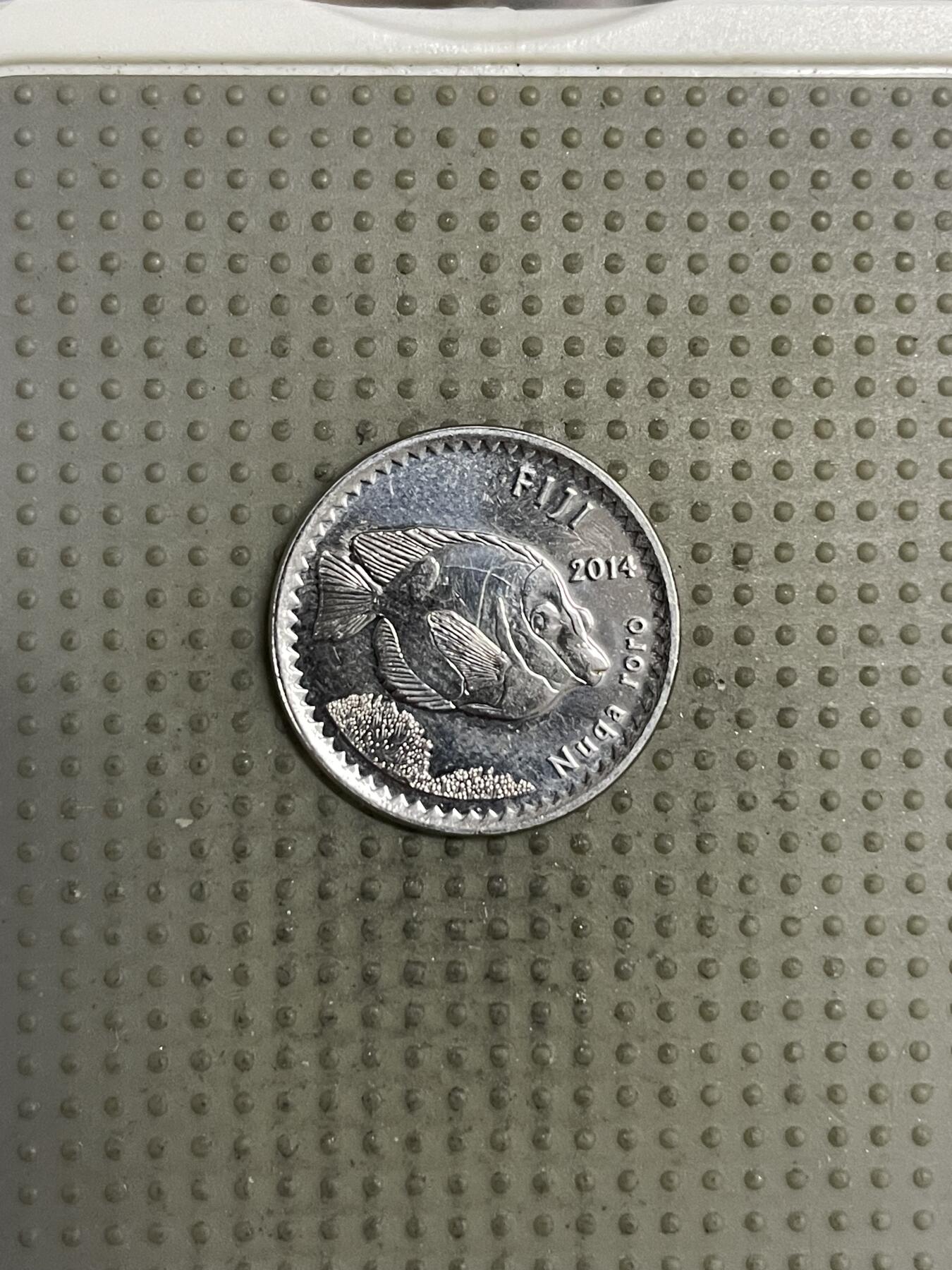 2025年第142场各国散币拍卖（总第142场） 斐济2014年5分