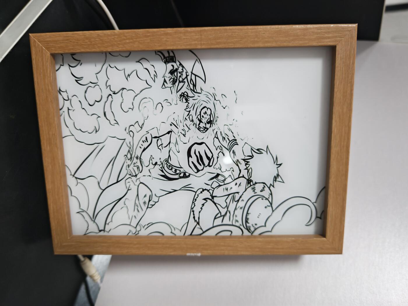 琦卡当当铺～第26期★★各种小漏~支持寄存★★~【9点40结束】扫码加群抽[包邮券]~ 灯光画-海贼王-充电款带充电器-1个