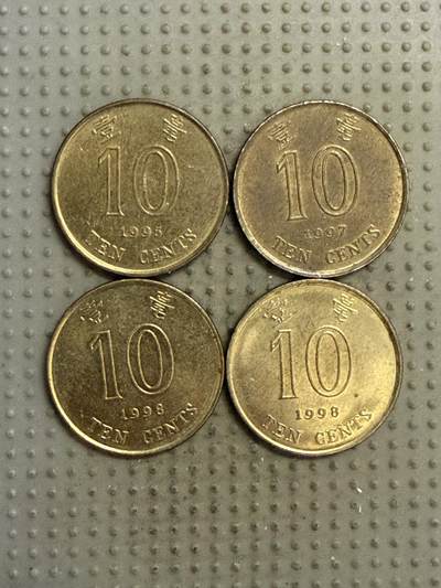 2025年第141场各国散币拍卖（总第141场） - 香港一毫4枚