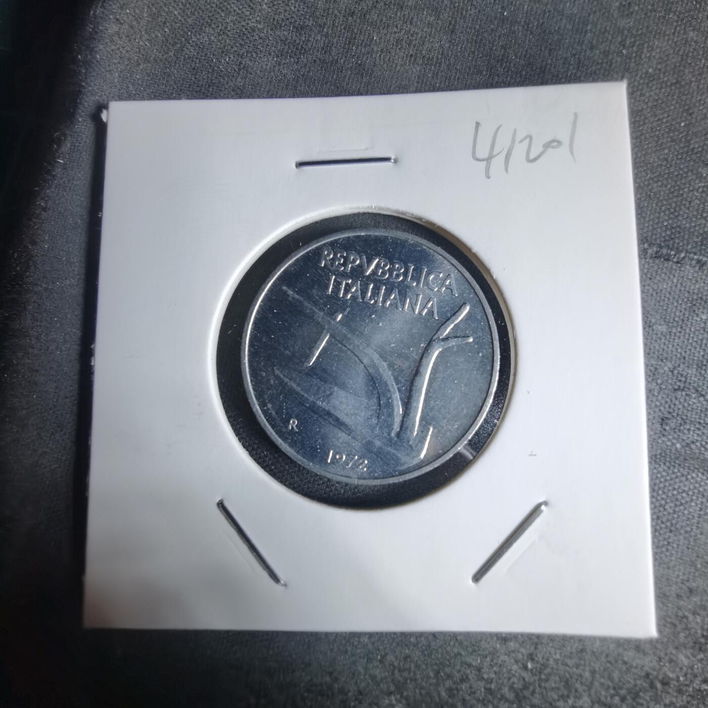 沼泽如烟--第941场 意大利1972年10里拉