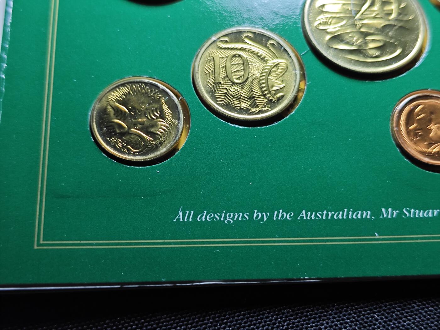 KK钱币收藏小铺 《套币 好品/批量散币专场》  2月预留时间 周末发货  1986澳大利亚大小面值清年一套