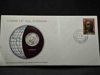 【淘币小摊】实时拍第八百三十三拍   散币场   满百包邮可预留二周 每周一统一发货   - 卢森堡1977年10法郎邮币封