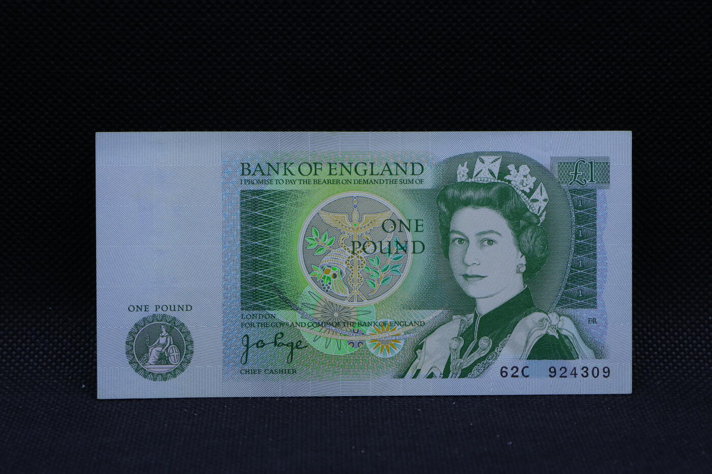 【淘币小摊】限时拍第八百三十四拍  纸币场  满百包邮可预留两周  周一统一发货     英国英格兰银行1镑纸币