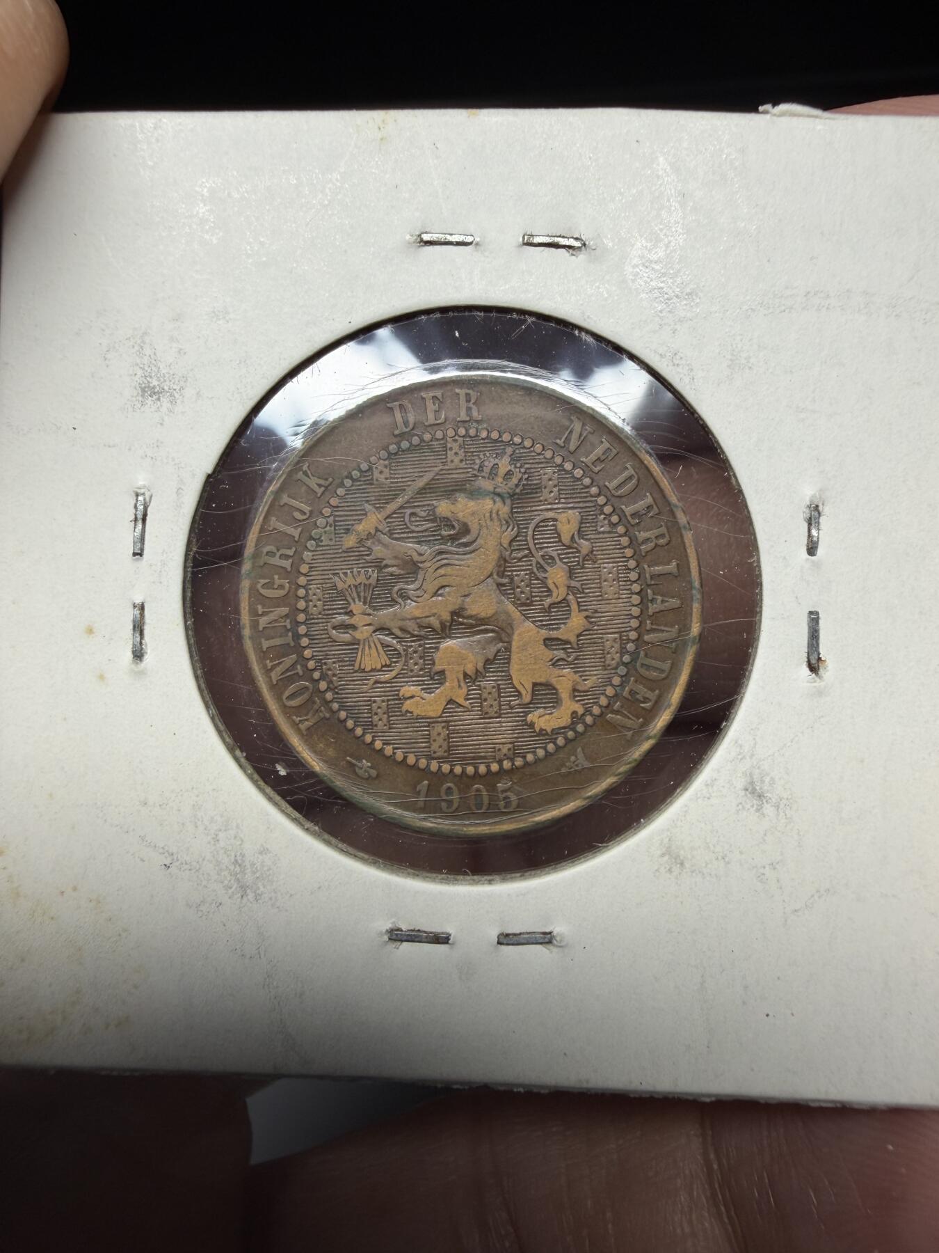 2025年集古藏今外币拍卖第十一期-第2场—（总第292拍），可以寄存60天，满160元包邮。 1905年荷兰2.5分