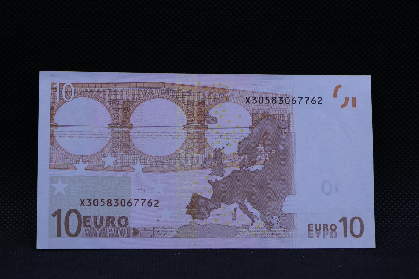 【淘币小摊】限时拍第八百三十四拍  纸币场  满百包邮可预留两周  周一统一发货    2002年10欧元纸币【有折】