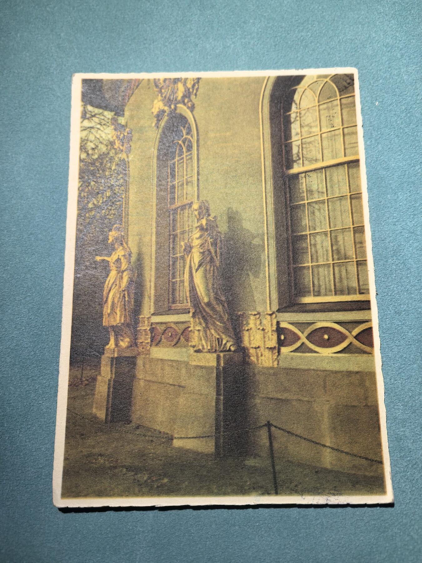 盛世勋华——号角文化勋章邮票专场拍卖第294期 德国（1939）1943年实寄明信片 波茨坦宫中国茶室 贴小胡子邮票