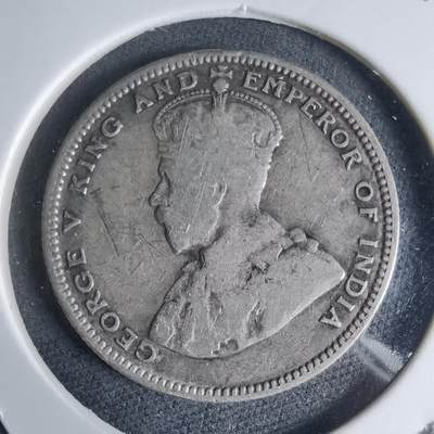 沼泽如烟--第941场 - 英属海峡1926年20分银币