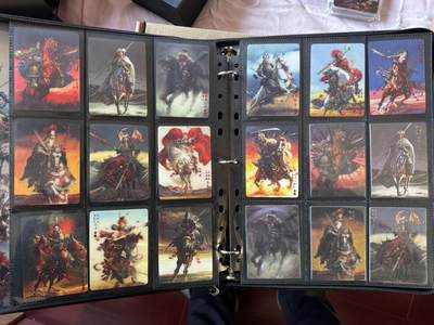 月落卡牌之特卡第2期-摩点众筹套卡专场 - 张墨一水浒  替天行道  五虎八彪3D卡一套