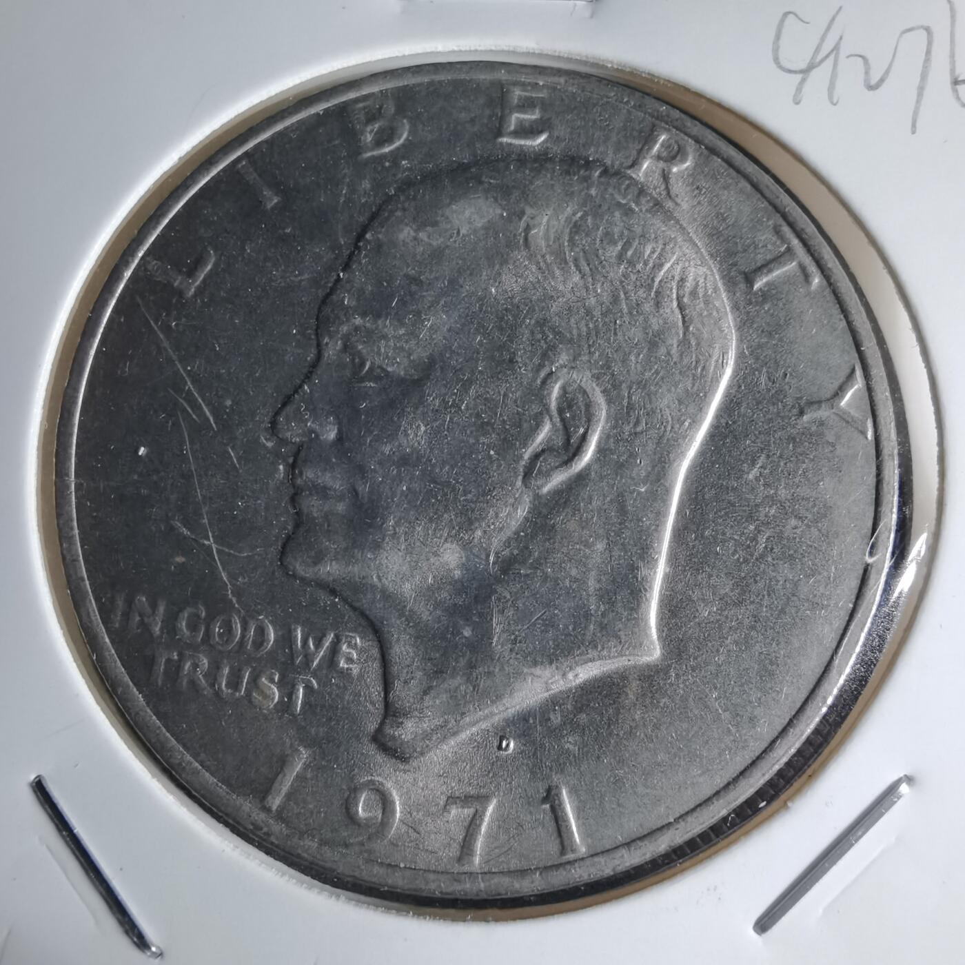 沼泽如烟--第941场 美国1971年一元