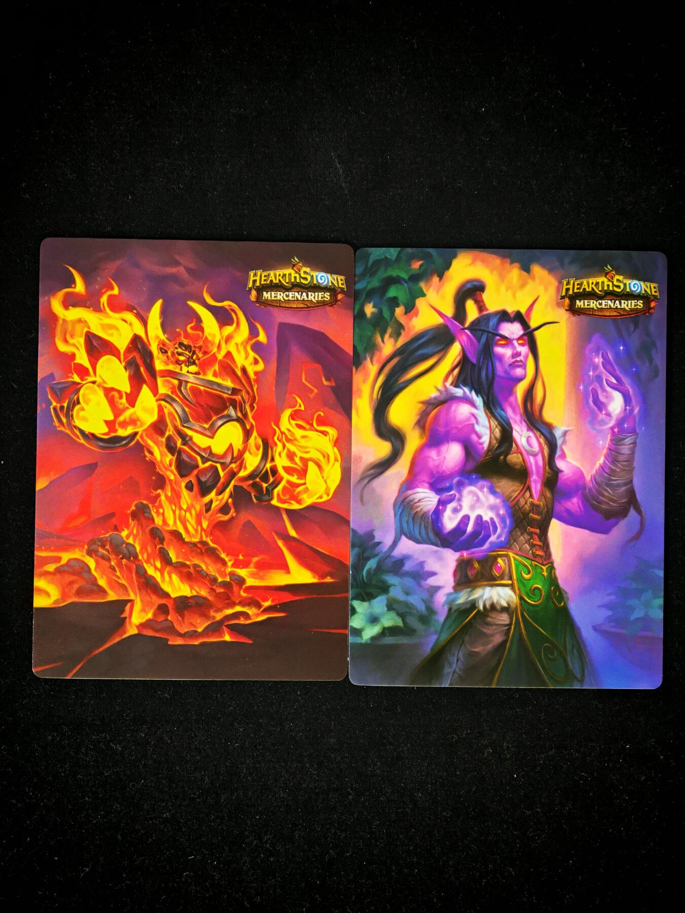 琦卡当当铺～第26期★★各种小漏~支持寄存★★~【9点40结束】扫码加群抽[包邮券]~ 奇点卡牌 魔兽粗闪一对 2张