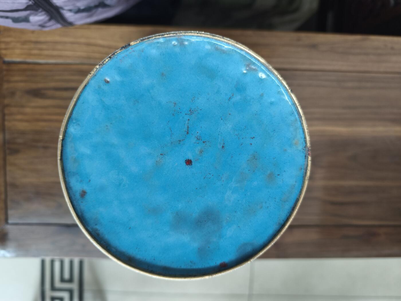 海外回流精品拍卖12.28 日本回流民国时期景泰蓝大花瓶 