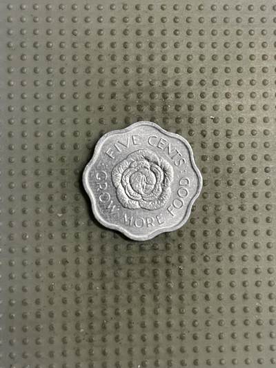 2025年第142场各国散币拍卖（总第142场） - 塞舌尔1975年5分fao纪念币