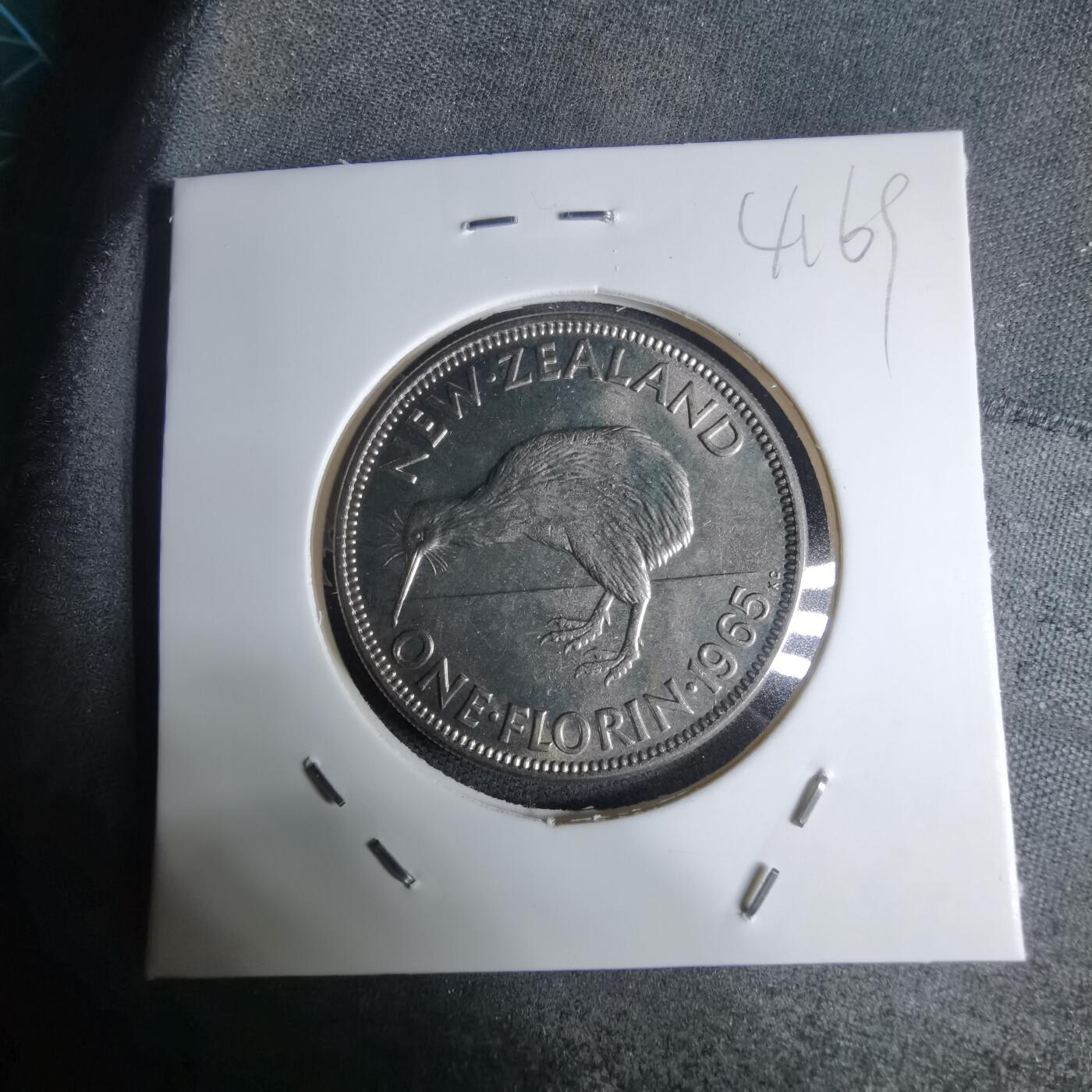 沼泽如烟--第941场 新西兰1965年1弗洛林