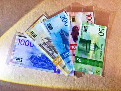 【Blue Auction】世界纸币精拍第765期——18级TOP拍卖/信誉/品质/专业/高效💫 - 【一组5张】挪威 50-1000克朗 全新UNC