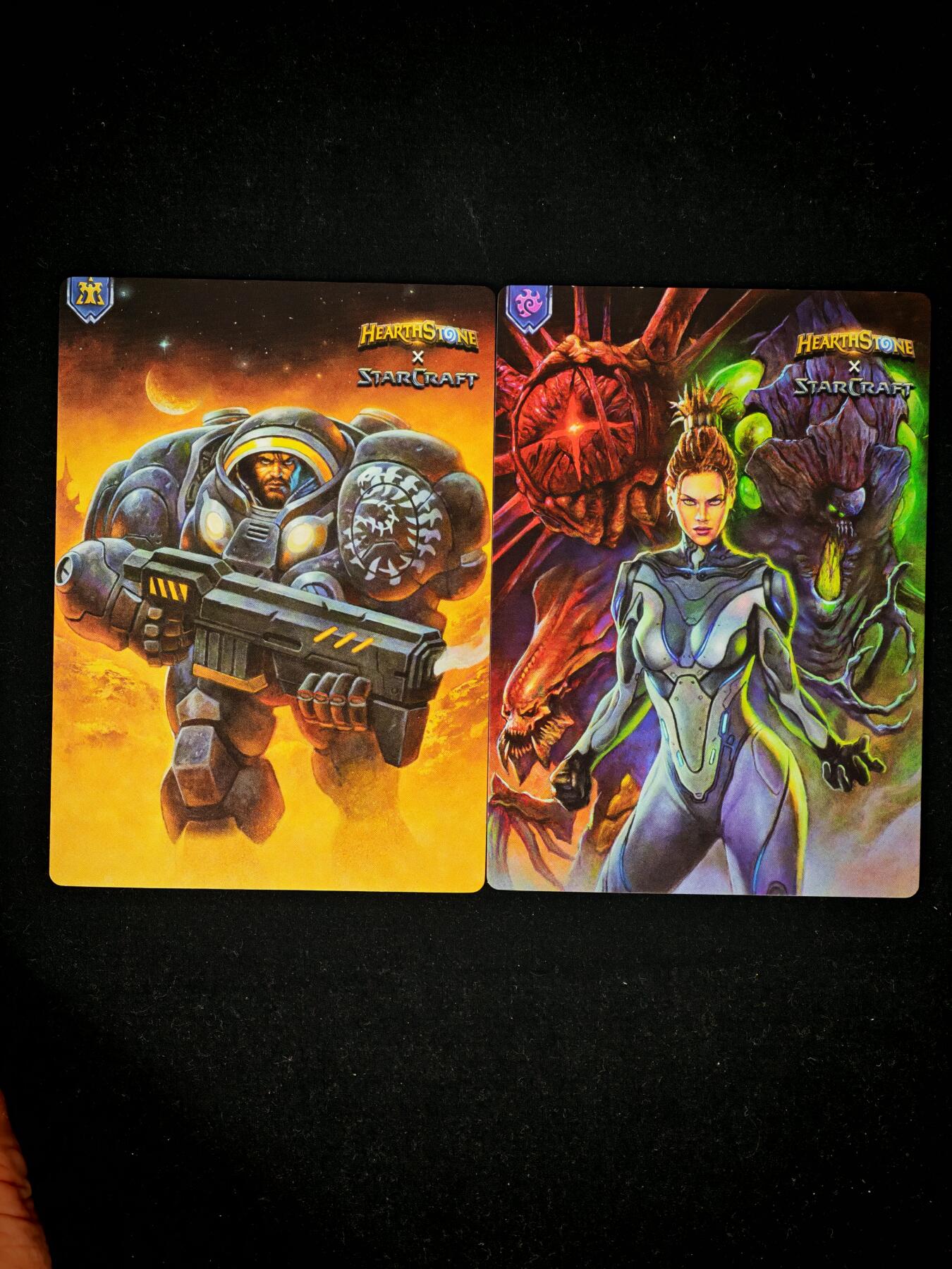 琦卡当当铺～第26期★★各种小漏~支持寄存★★~【9点40结束】扫码加群抽[包邮券]~ 奇点卡牌 星际争霸粗闪一对 2张