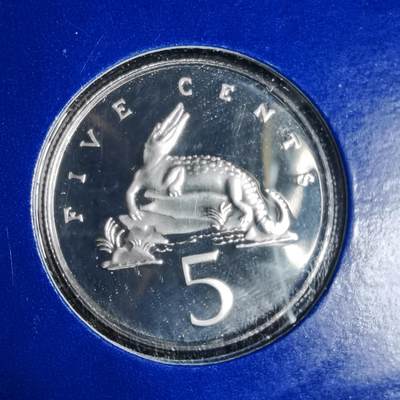 沼泽如烟--第941场 - 牙买加1976年5分精制币