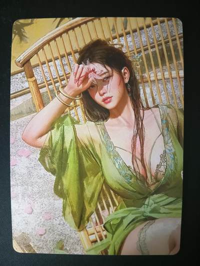 花开卡拍第53期（12月28号周日截拍，品控勿拍!!!拍品不寄存，运费5元，自制卡难免瑕疵，可能存在轻微撞角爆边等出厂瑕疵，品控介意勿拍！） - 燎原 风花雪月 春 大头卡1张