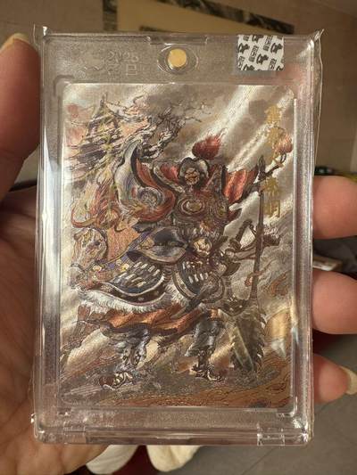 月落卡牌之特卡第2期-摩点众筹套卡专场 - 超吉梦  水浒五虎将  张导  霹雳火秦明  亲签粗闪特卡一张