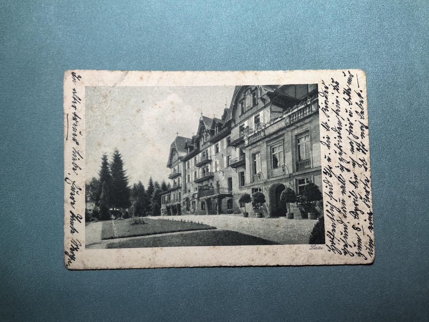 盛世勋华——号角文化勋章邮票专场拍卖第294期 德国（魏玛）1926年实寄明信片 弗洛伊登施塔特疗养院