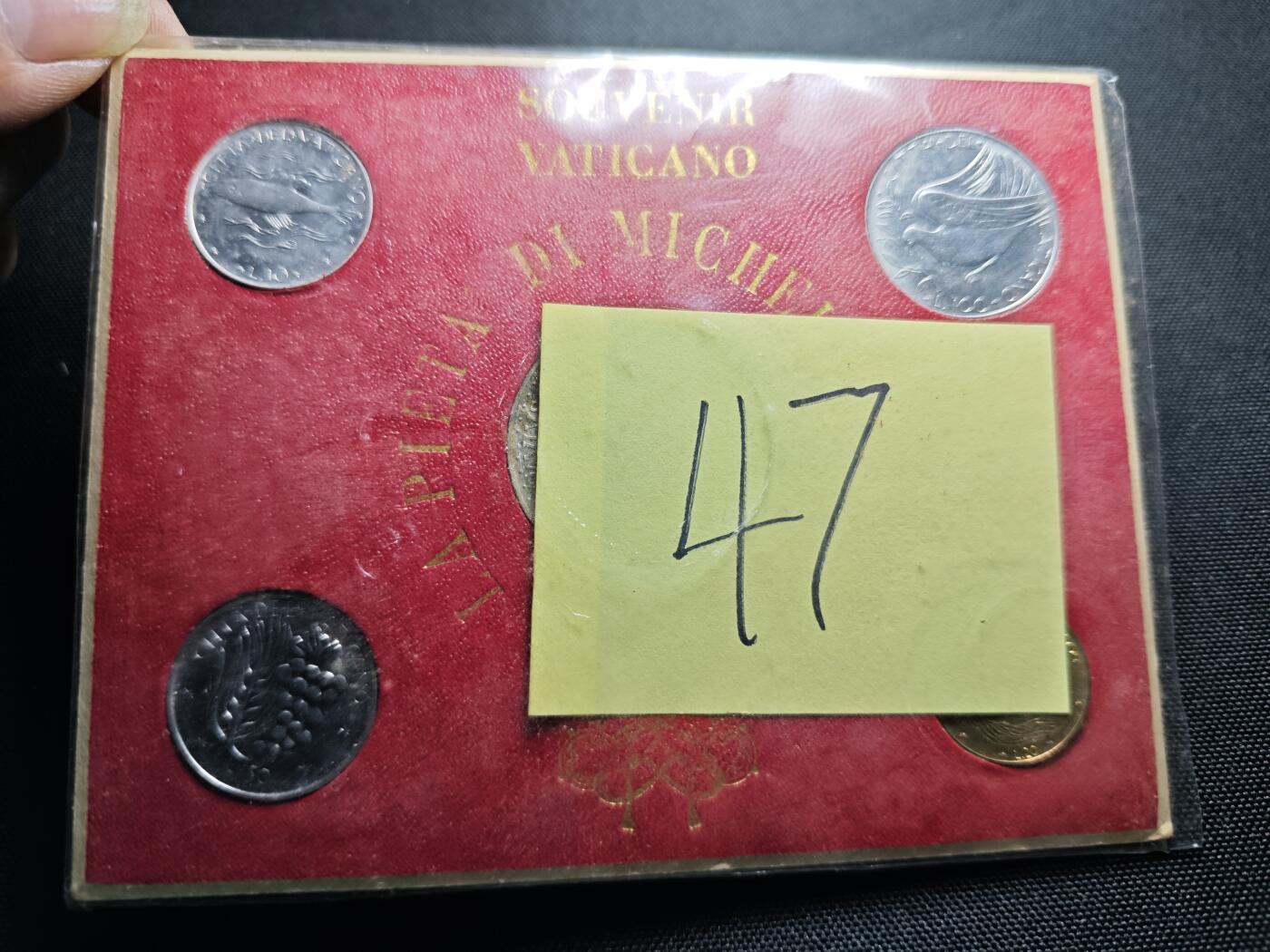 KK钱币收藏小铺 《套币 好品/批量散币专场》  2月预留时间 周末发货  梵蒂冈套币 含镀银章