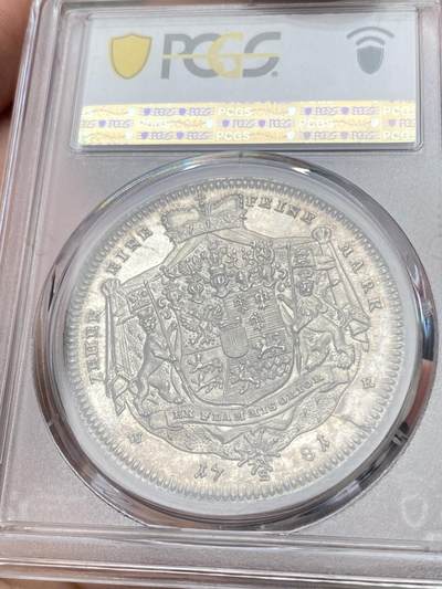 万国钱币拍卖第058期（万国新年大拍） PCGS MS63PL 1781年德国霍恩洛赫·基尔贝格里斯蒂安·弗里德里希·卡尔双狮护盾大泰勒 施瓦巴赫造币厂铸 来自18世纪末德国顶级铸币工艺 类精制镜面喷砂质感极强 高浮雕人像跃然于币面  高点细节令人惊叹 实物上手惊艳的一枚 绝对不可多得的顶级小邦泰勒藏品 PC唯一冠军分
