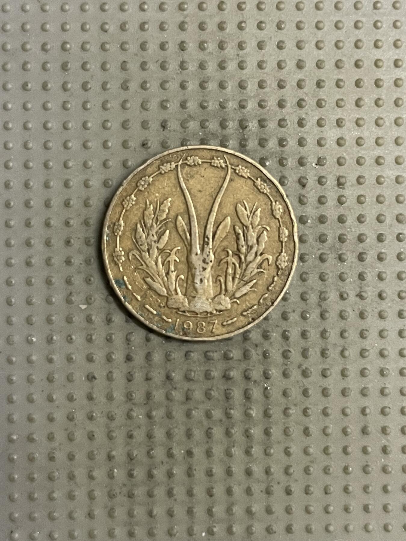 2025年第142场各国散币拍卖（总第142场） 西非共同体1987年5法郎