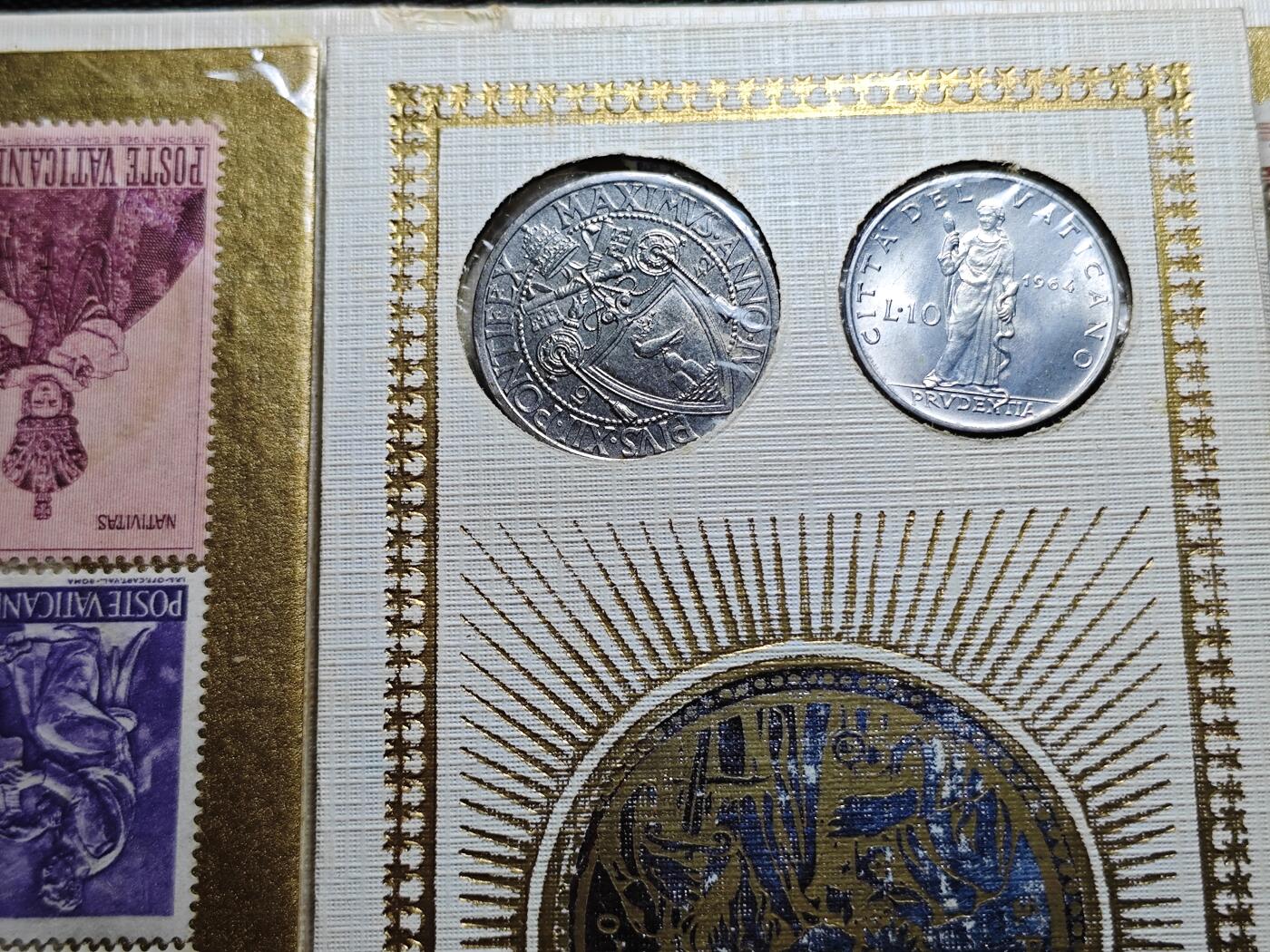 KK钱币收藏小铺 《套币 好品/批量散币专场》  2月预留时间 周末发货  梵蒂冈卡册