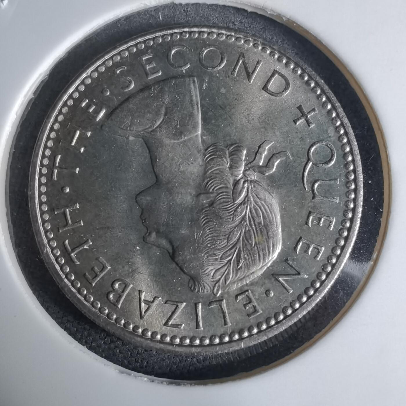 沼泽如烟--第941场 新西兰1965年1先令