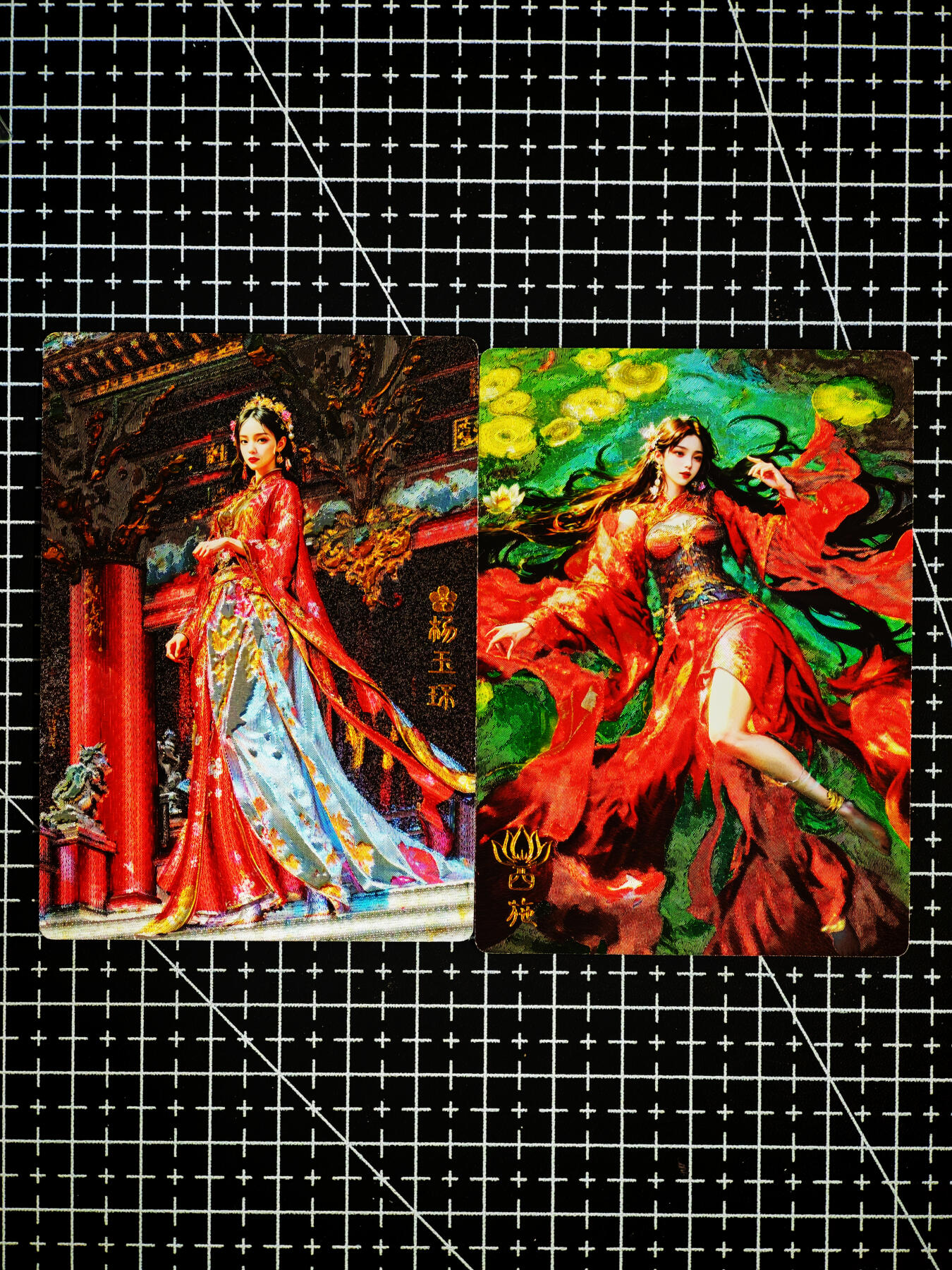 琦卡当当铺～第26期★★各种小漏~支持寄存★★~【9点40结束】扫码加群抽[包邮券]~ 奇点卡牌 盲包卡 粗闪 宗rich四大美人 西施杨玉环