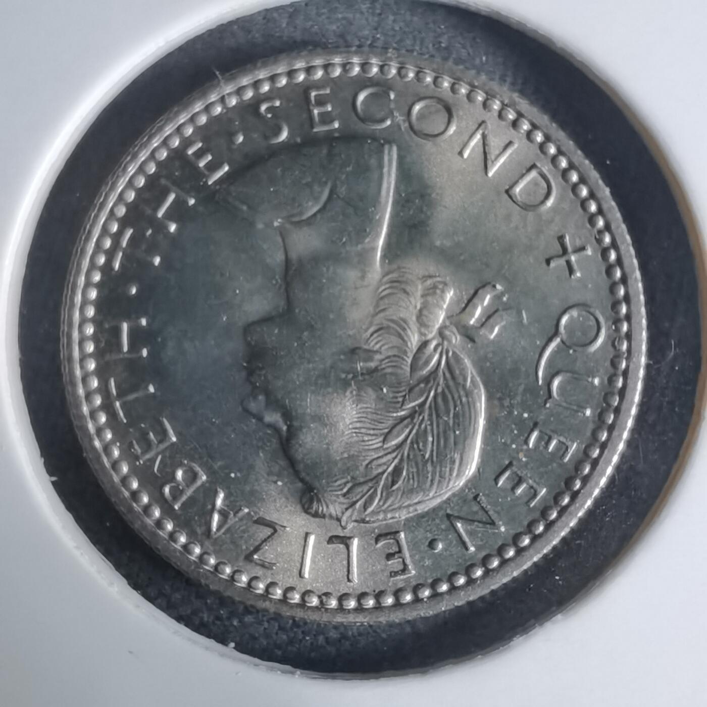 沼泽如烟--第941场 新西兰1965年6便士