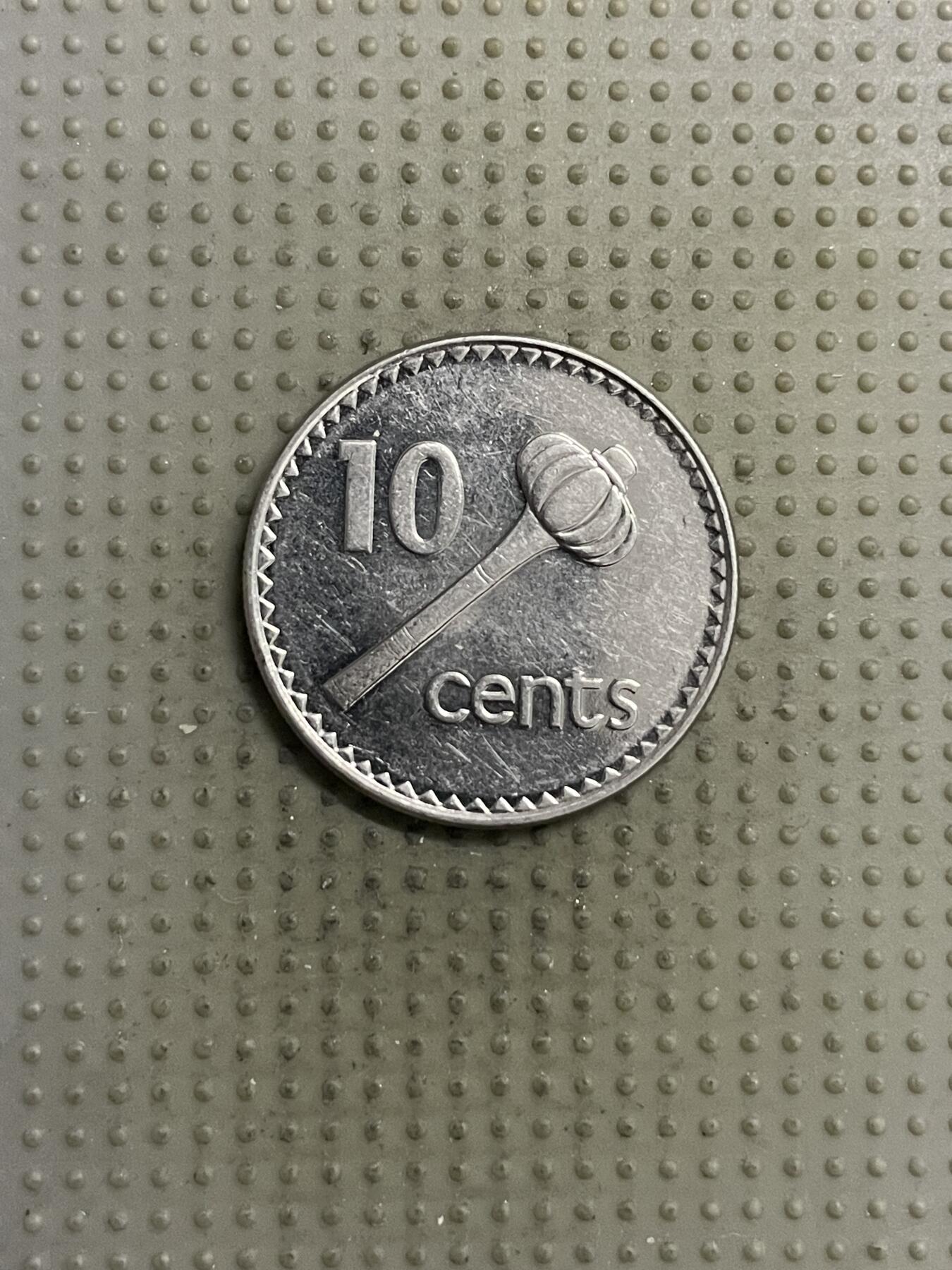 2025年第142场各国散币拍卖（总第142场） 斐济1998年10分