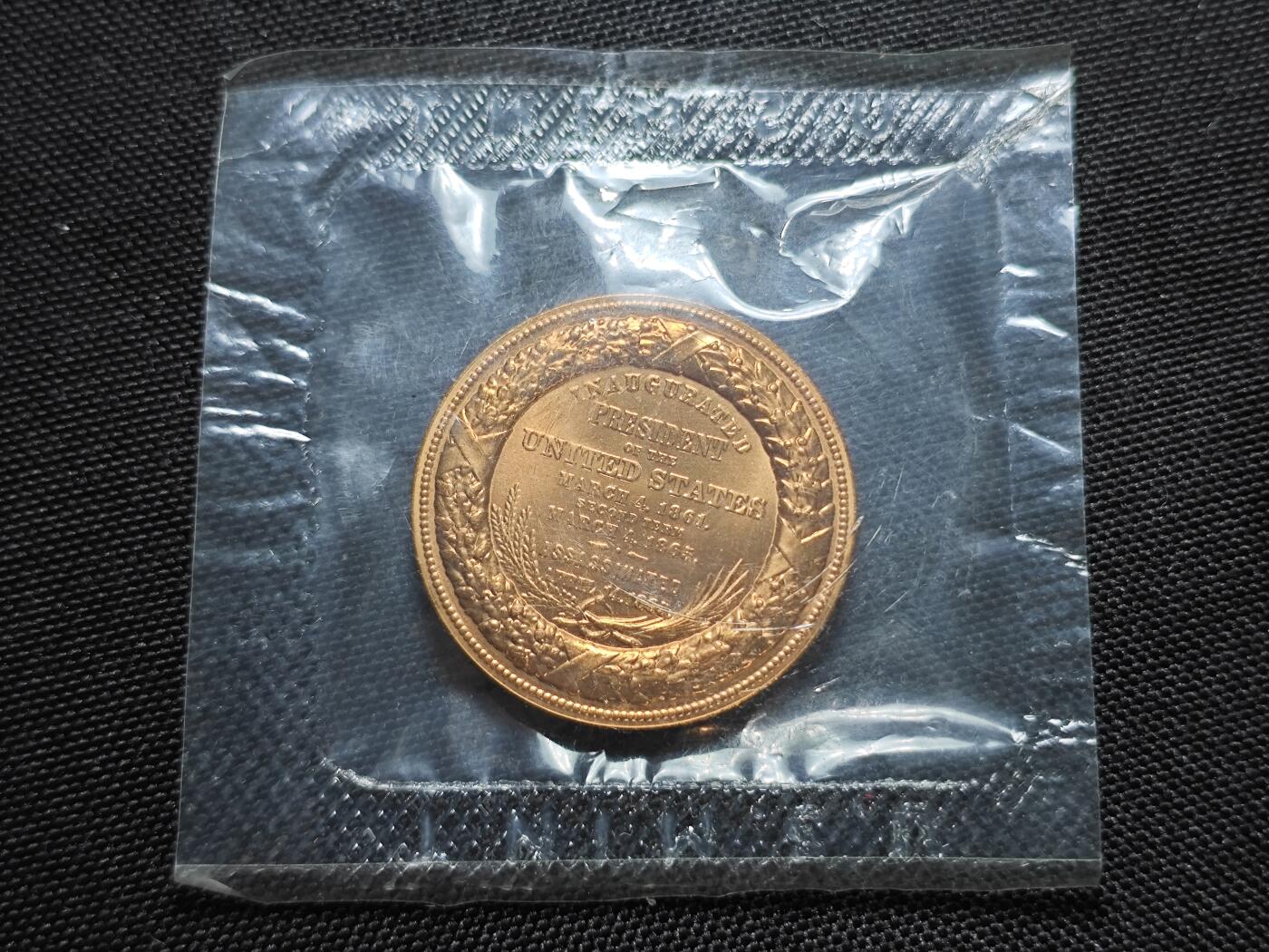 KK钱币收藏小铺 《套币 好品/批量散币专场》  2月预留时间 周末发货 美国 总统纪念章 塑封未开