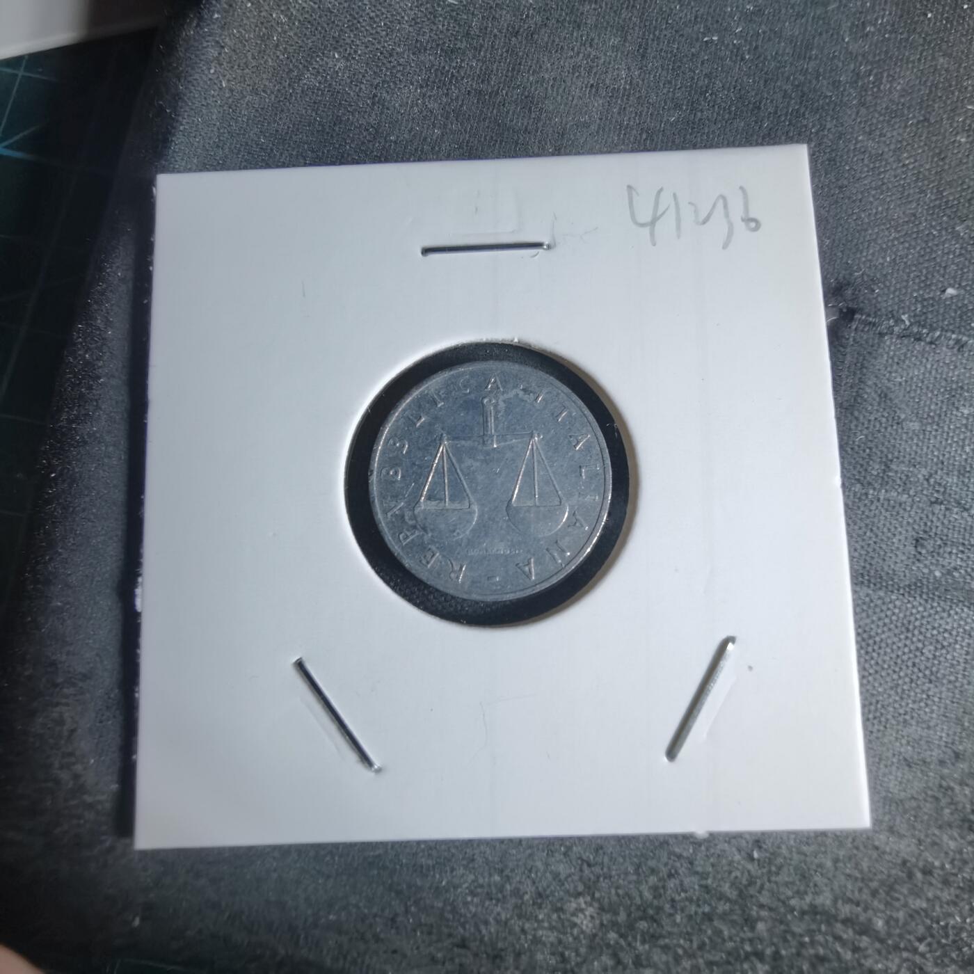 沼泽如烟--第941场 意大利1957年1里拉