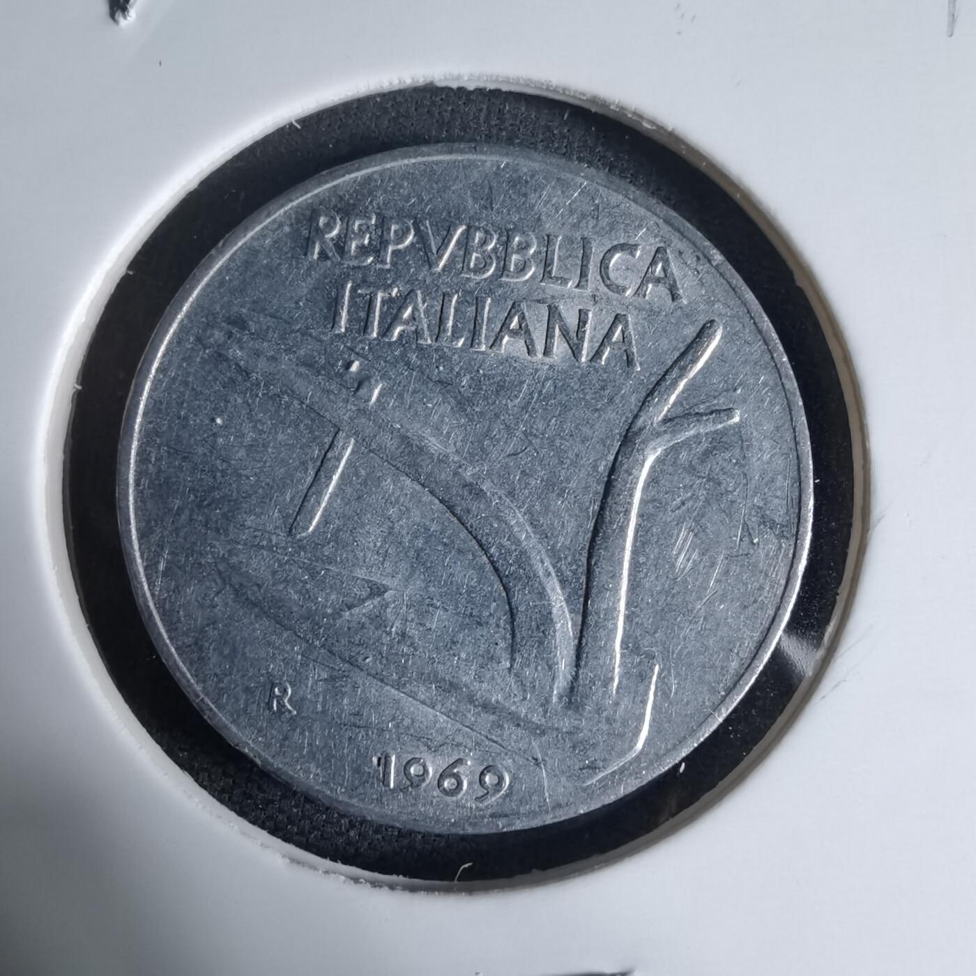 沼泽如烟--第941场 意大利1969年10里拉