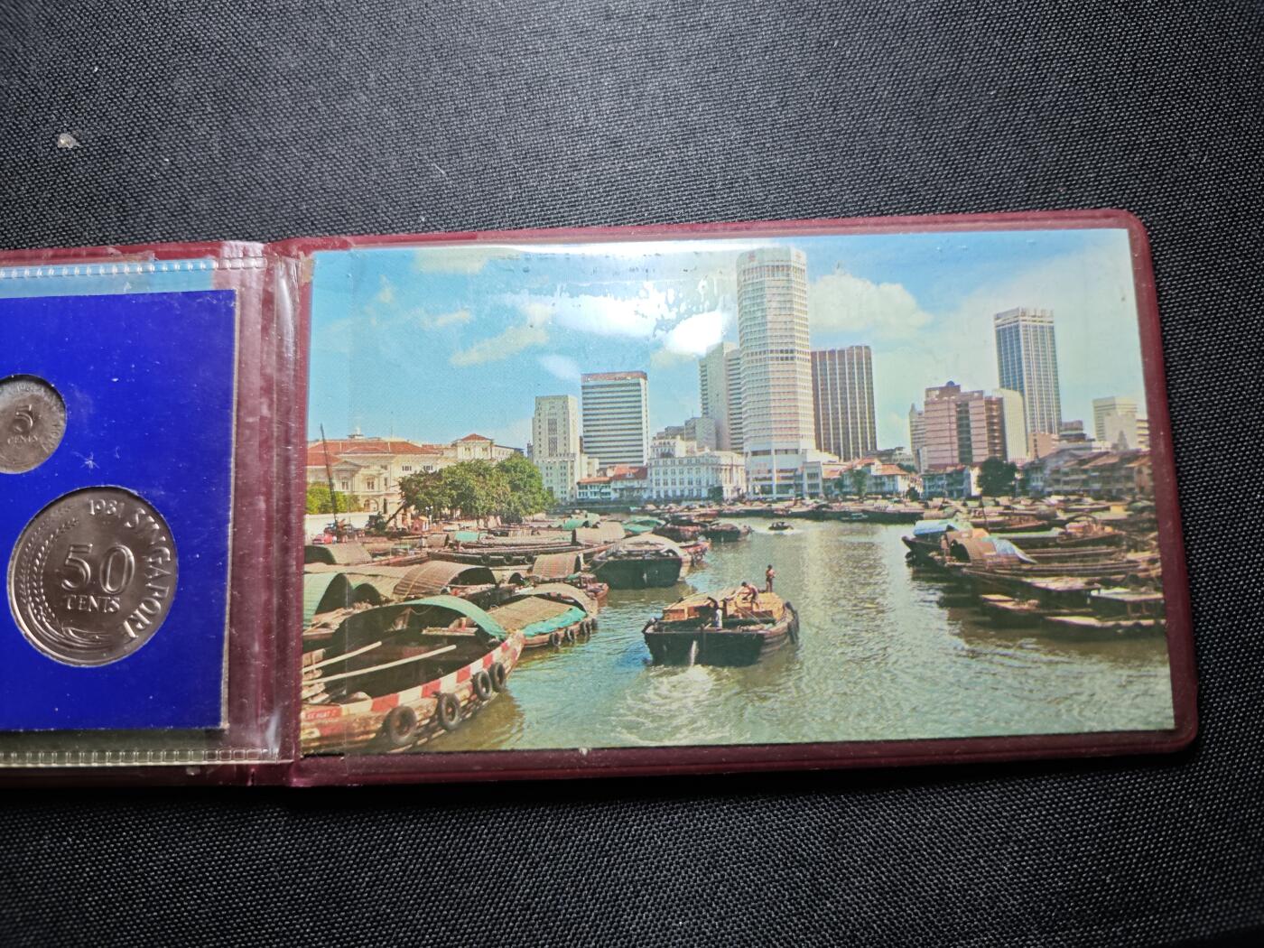 KK钱币收藏小铺 《套币 好品/批量散币专场》  2月预留时间 周末发货  1981新加坡大小面值清年一套 动物版