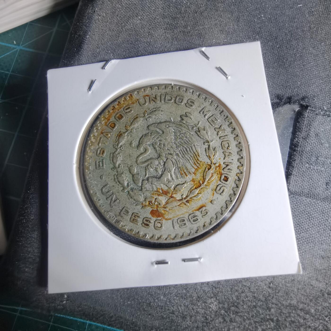 沼泽如烟--第941场 墨西哥1963年1比索银币