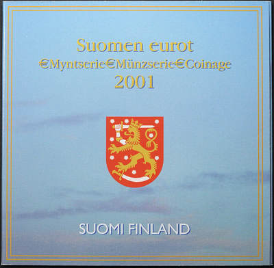 修遠堂世界钱币第九十八期 - 2001年芬兰欧元套币