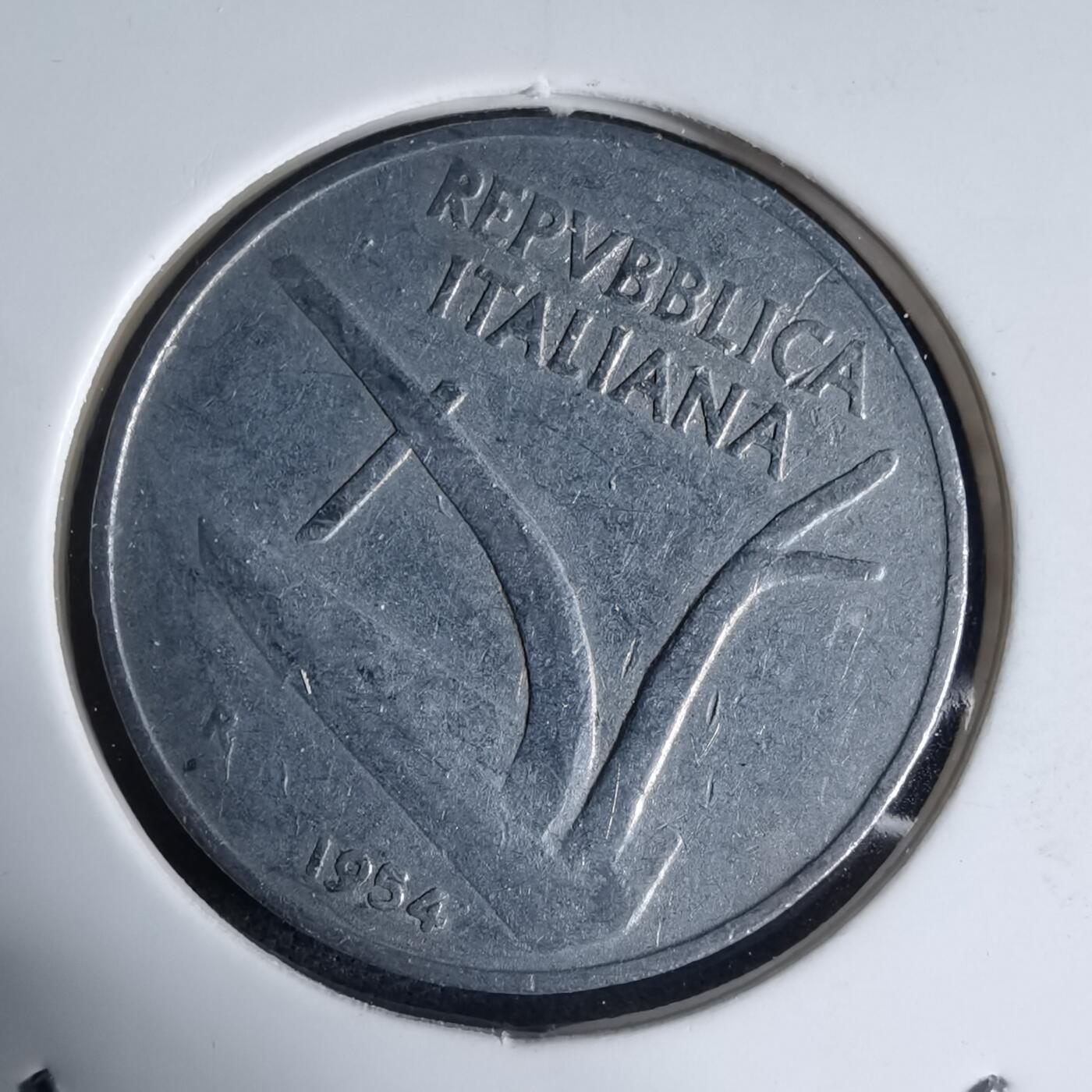 沼泽如烟--第941场 意大利1954年10里拉