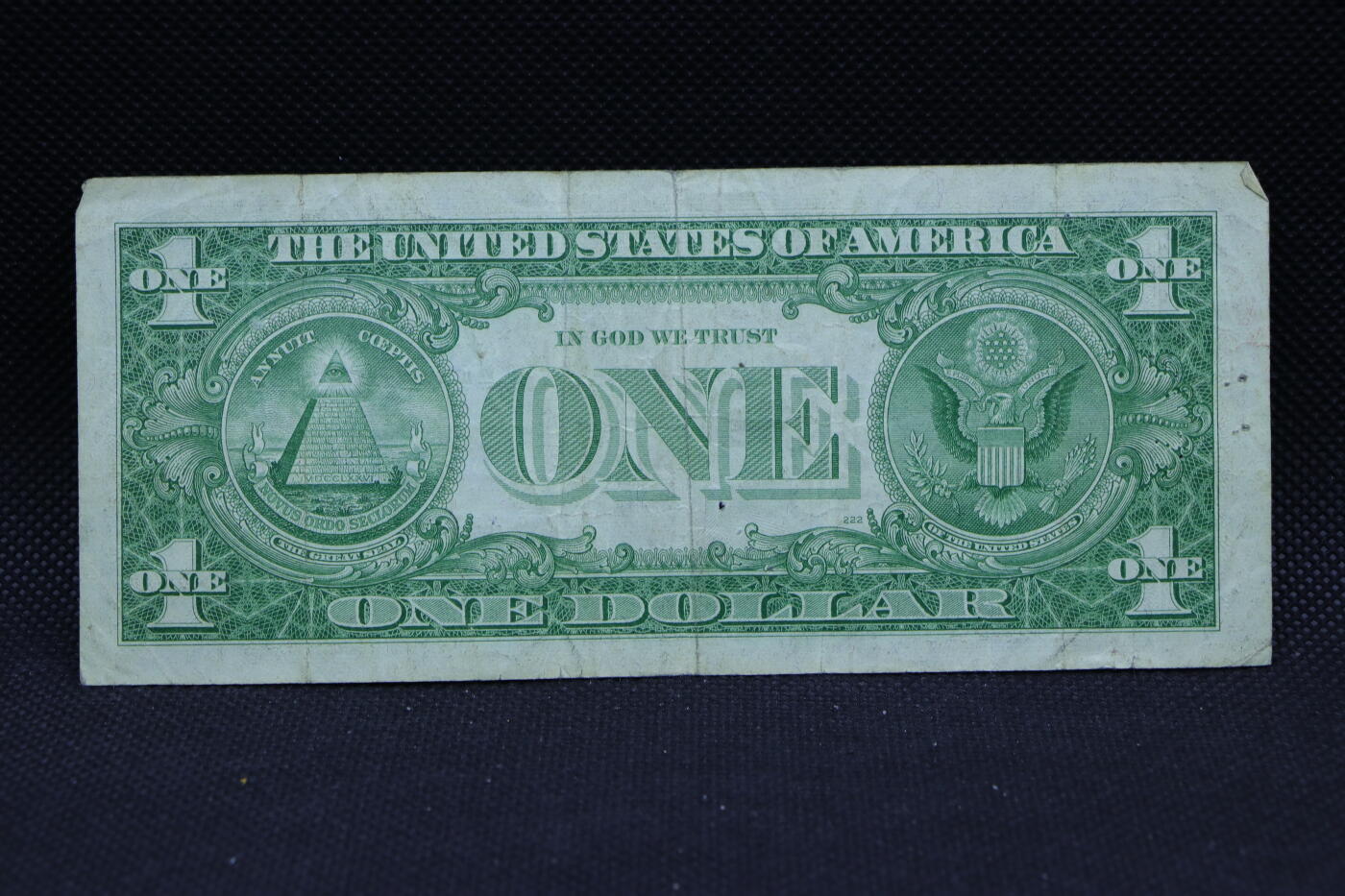 【淘币小摊】限时拍第八百三十四拍  纸币场  满百包邮可预留两周  周一统一发货   美国1957年1美元券【有折】